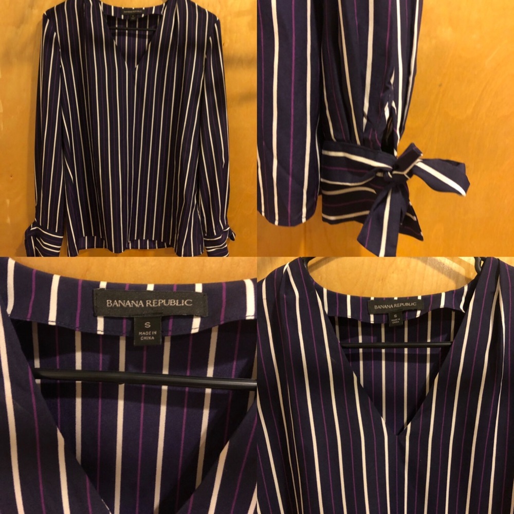 Banana Republic stripe Blouse